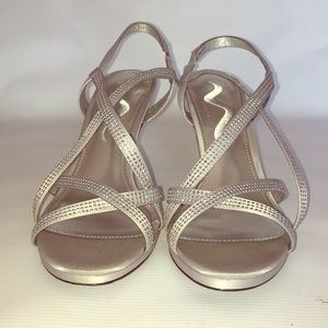 Silver heels